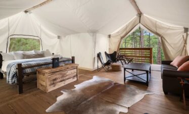 Glamping near Yosemite National Park